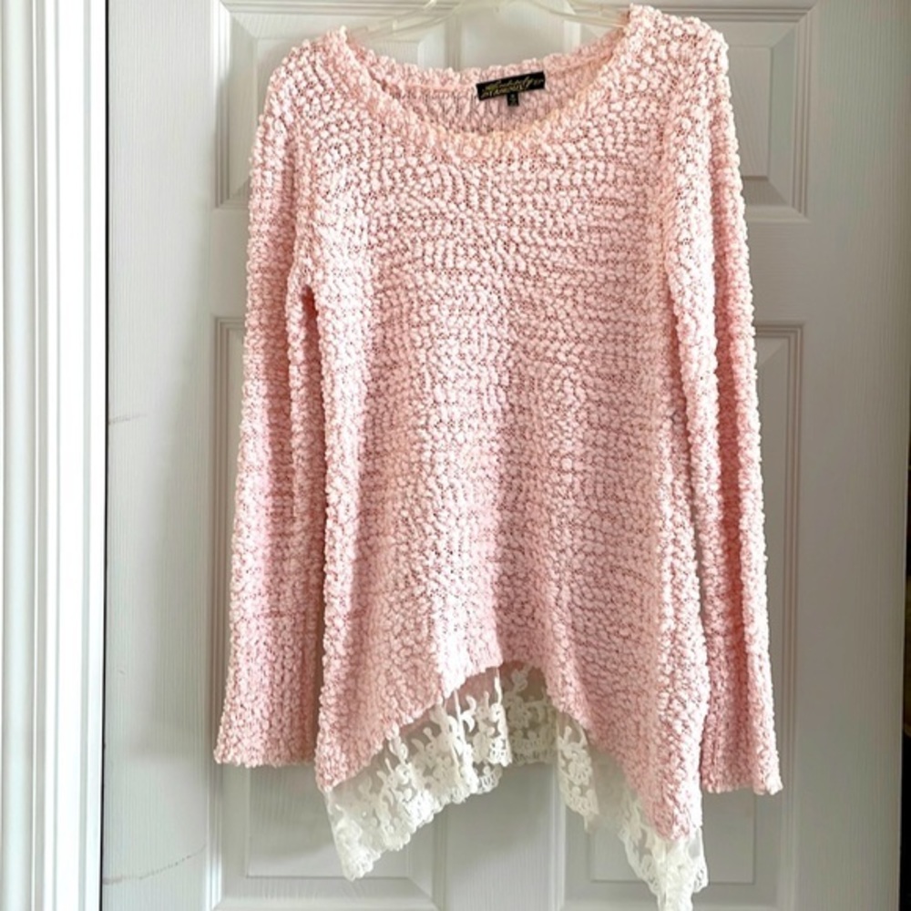 Absolutely Famous Soft Pink Sweater